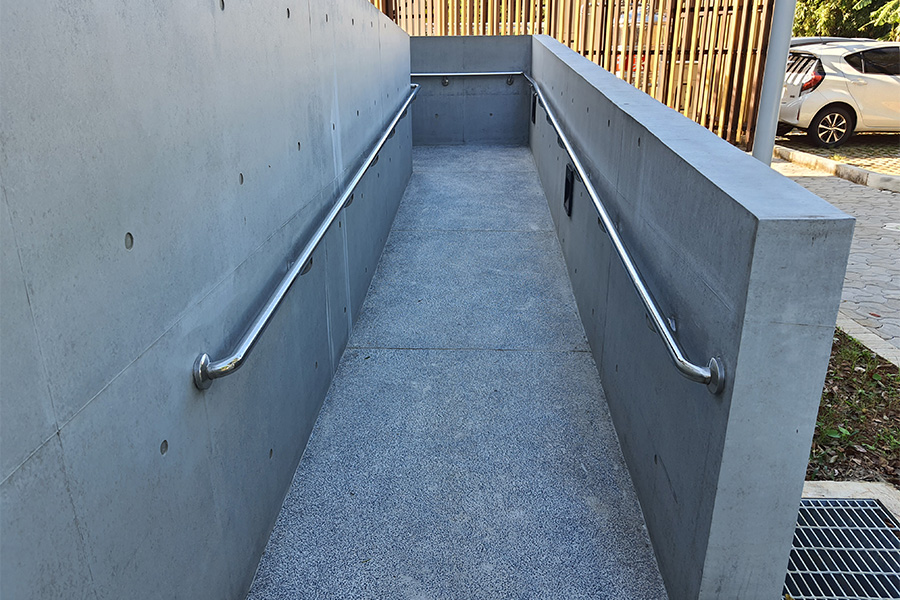 北區客家會館無障礙坡道